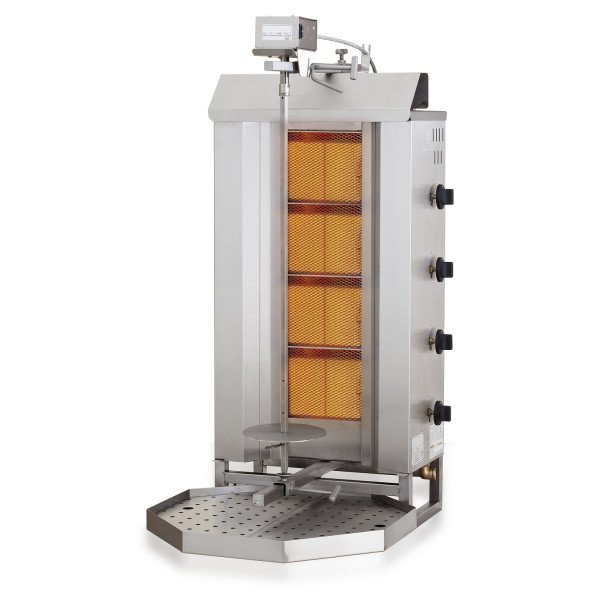 GYROS GASGRILL  MOTOR POSITION OBEN 4 HEIZZONEN