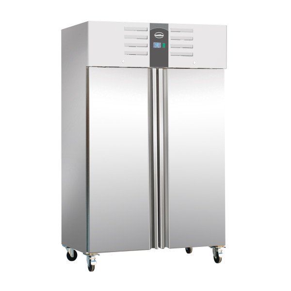 TIEFKUHLSCHRANK EDELSTAHL+ALU 1200 LTR STATISCH