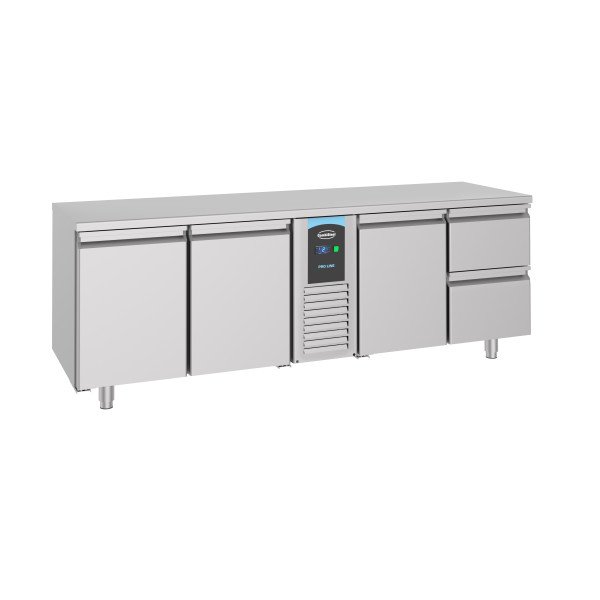 700 KÜHLTISCH 3 TÜREN UND 2 SCHUBLADEN MONOBLOCK ENERGY LINE