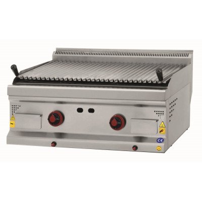 Gas water barbecue - 14.5 kW - Tilting grill grate