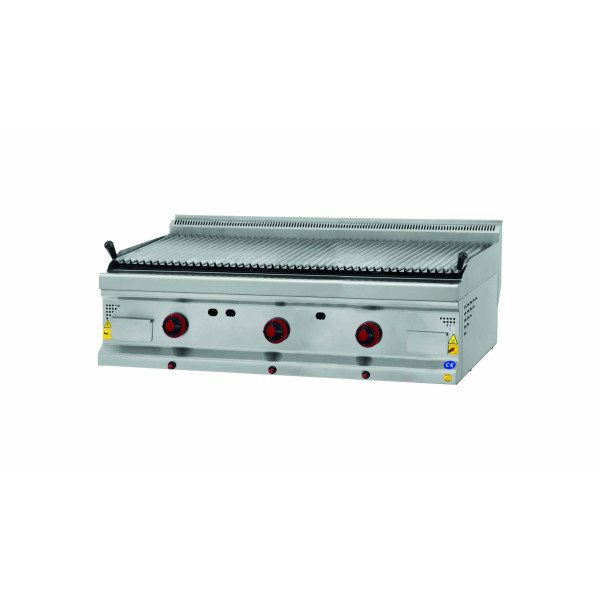 Gas grill acqua - 21,2 kW - Griglia inclinabile