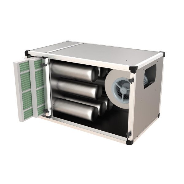 ABLUFTREINIGUNGSANLAGE MIT MOTOR 3000M3