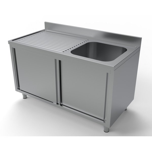 700 SPÜLTISCH SCHIEBETÜREN 1 RECHTS 1400