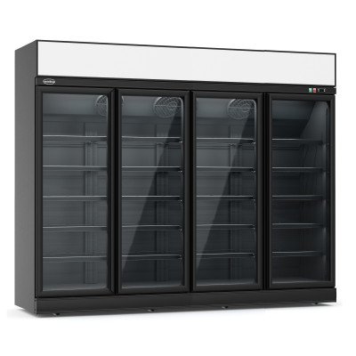 KÜHLSCHRANK 4 GLASTÜREN...