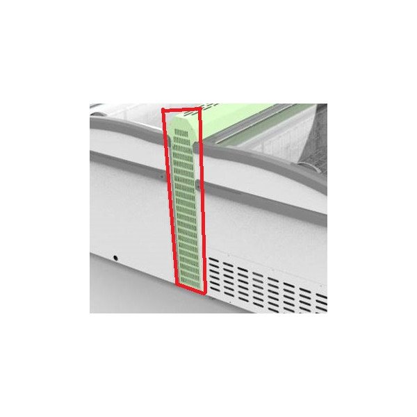 TIEFKÜHLTRUHE VERBINDUNG SEITE WEIß  FÜR INSEL OHNE KOPF ELEMENT