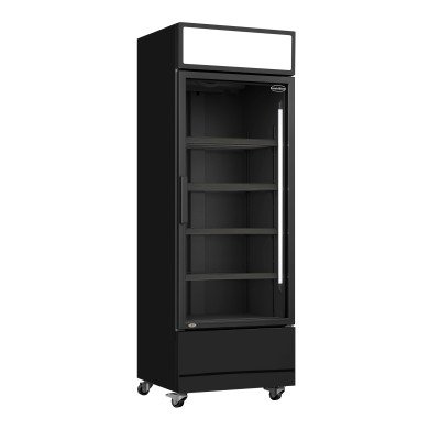KÜHLSCHRANK GLASTÜR FCU-370 BL