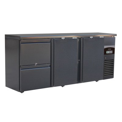 BARKÜHLER SCHWARZ 2 TÜREN...