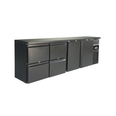 BARKÜHLER SCHWARZ 2 TÜREN...