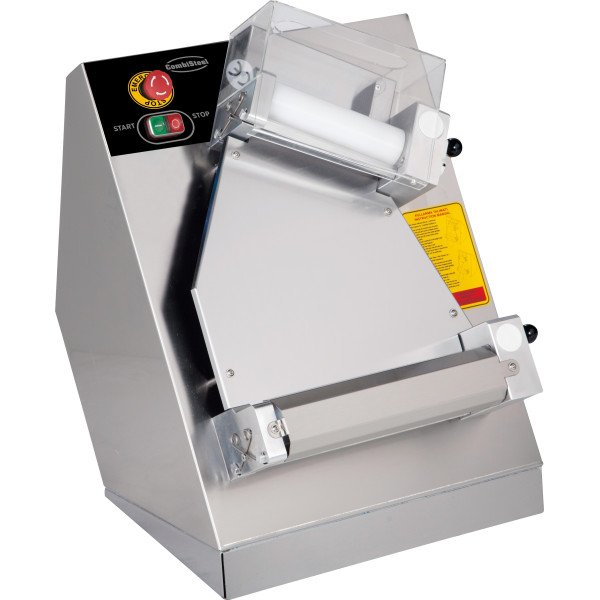 TEIGAUSROLLER 40CM - KOMPLETT AUS EDELSTAHL