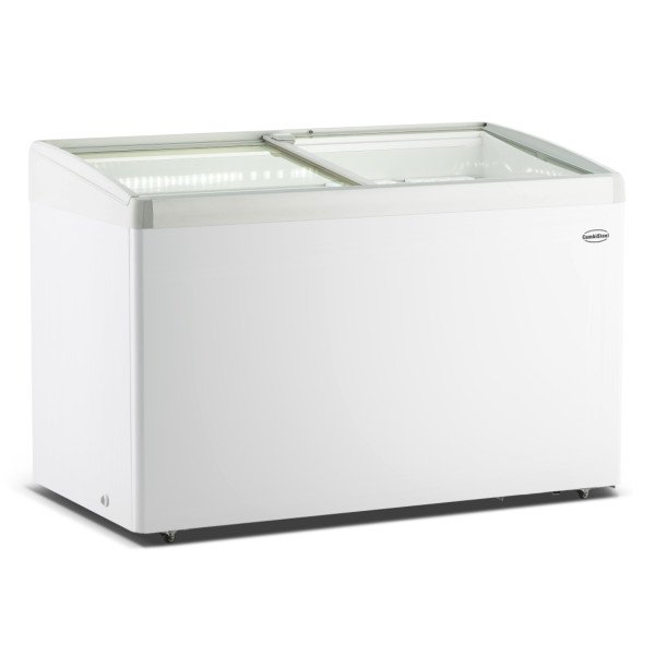 TIEFKÜHLTRUHE GLASDECKEL LOTTE-396