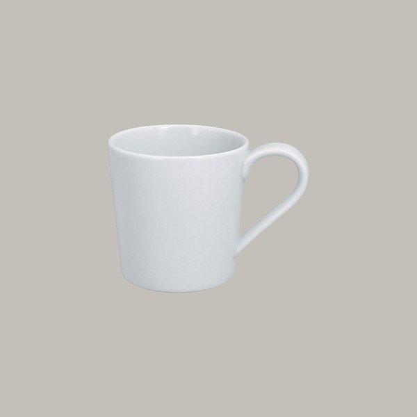 Becher aus robustem weißem Porzellan, 30 cl, 12 Stück – RAK Porcelain Access Serie