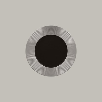 Teller flach mit Rand aus...