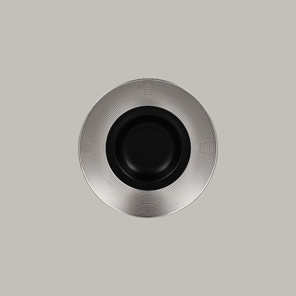 Teller tief mit Rand aus Porzellan – Opulence Serie von RAK Porcelain