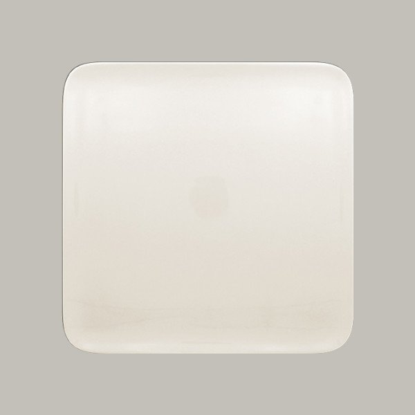 Teller flach aus Porzellan, quadratisch 33 cm – RAK Porcelain Aurea Kollektion