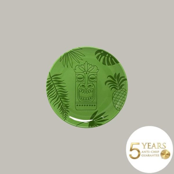 Teller coup flach Aztek 24 cm, 12-teiliges Set in Ethno-Design