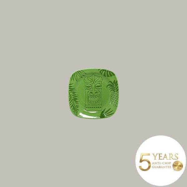 Teller flach mit Rand aus Porzellan – Aztek Kollektion in 5 Farben, 24 Stück