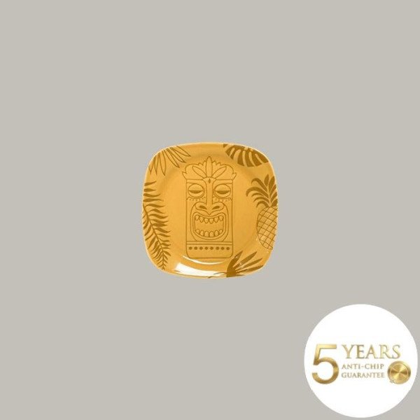 Teller flach mit Rand aus Porzellan, 24-teilig, Aztek Kollektion