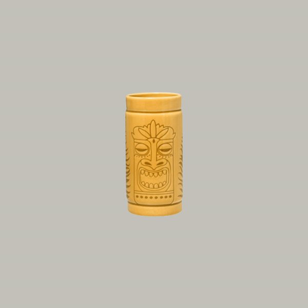Tiki Becher Aztek 6er Set in Ethno-Design, Porzellan, 41,5 cl