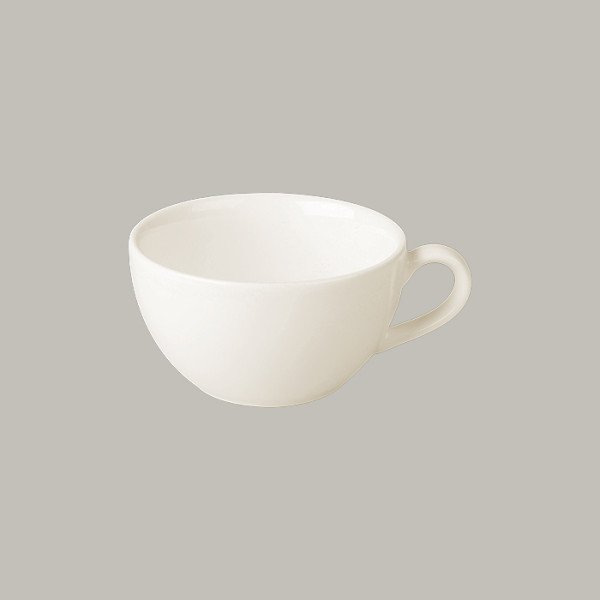 Kaffee- /Teetasse aus Porzellan, 12er Set – robust & elegant
