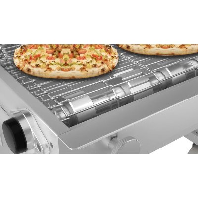 Zanolli gas continuous oven - 1260 x 1750mm - digital - bandwidth: 400mm - incl. base frame