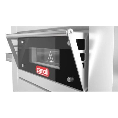 Zanolli gas continuous oven - 1260 x 1750mm - digital - bandwidth: 400mm - incl. base frame