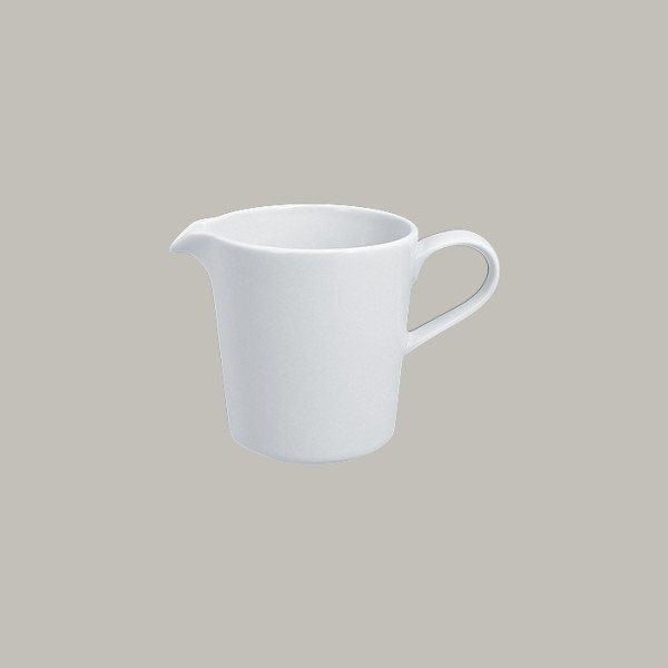 Milchkännchen aus robustem weißem Porzellan, 25 cl – RAK Porcelain Access Serie