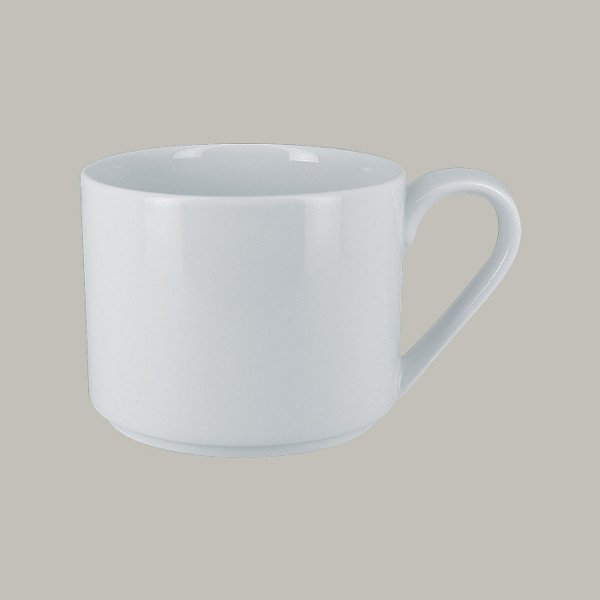 Frühstückstasse aus robustem Porzellan, 45 cl, 12er Set – RAK Porcelain Access Kollektion