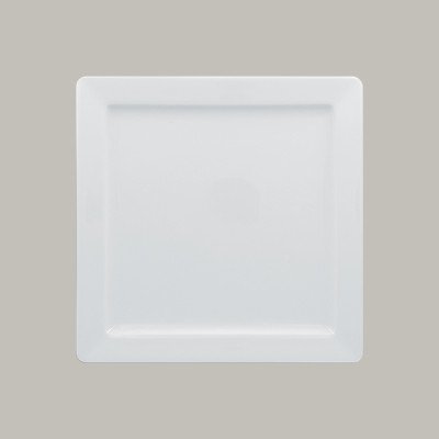 Teller flach mit Rand aus...