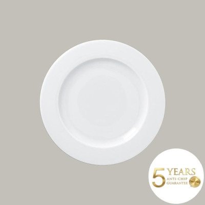 Flacher Teller mit Rand aus...