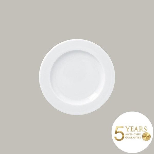 Flacher Teller mit Rand aus Porzellan, 24 Stück, Ø 17 cm – RAK Porcelain Access Plus Serie