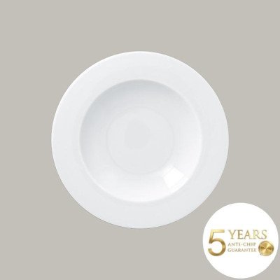 Tiefer Teller mit Rand aus...