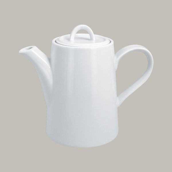 Kaffeekanne aus robustem weißem Porzellan – Access Plus Serie von RAK Porcelain