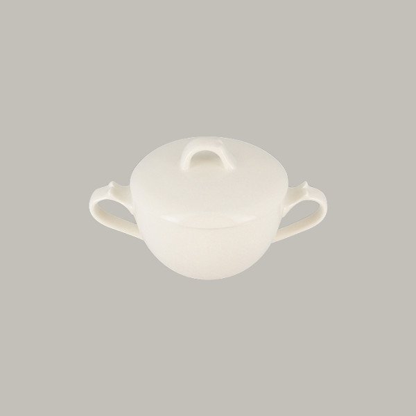 Zuckerdose aus Porzellan der Serie Anna – RAK Porcelain, 6-teiliges Set, Ø 9,7 cm, 24,5 cl