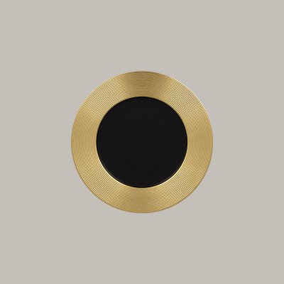 Teller flach mit Rand aus...