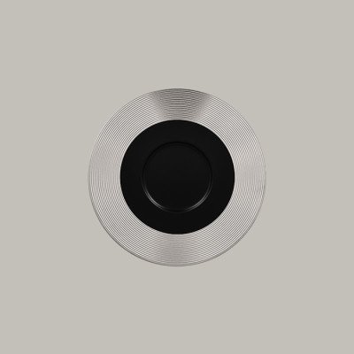 Teller flach mit Rand aus...