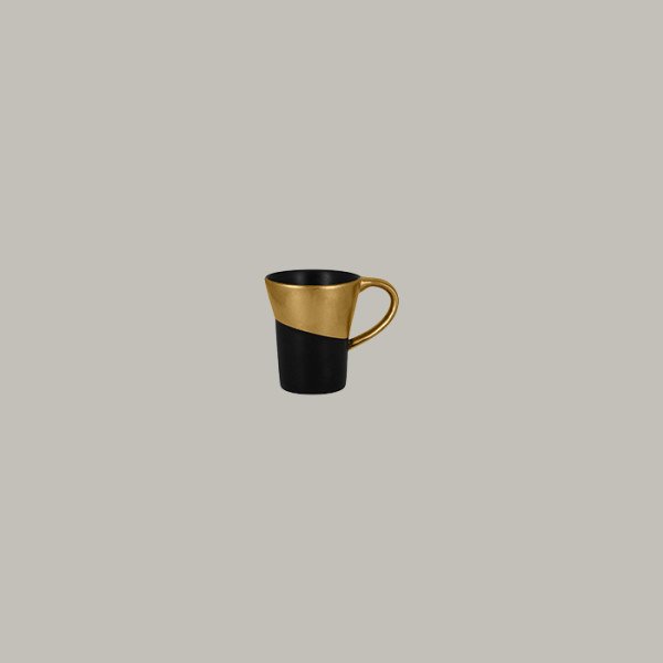 Espressotasse aus Porzellan mit Goldveredelung – 12er Set von RAK Porcelain