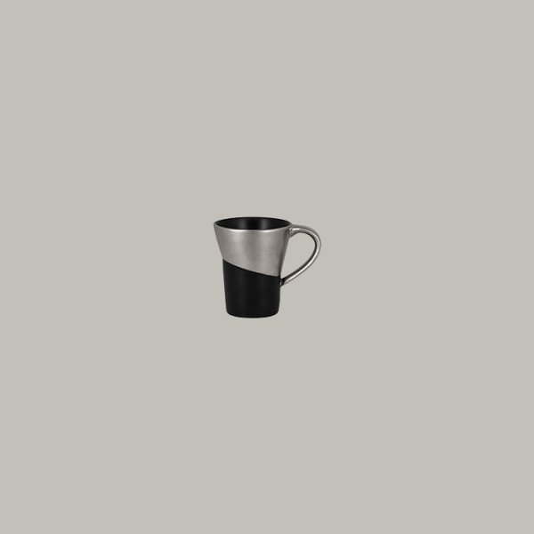 Espressotasse aus Porzellan mit Goldveredelung – 12-teiliges Set