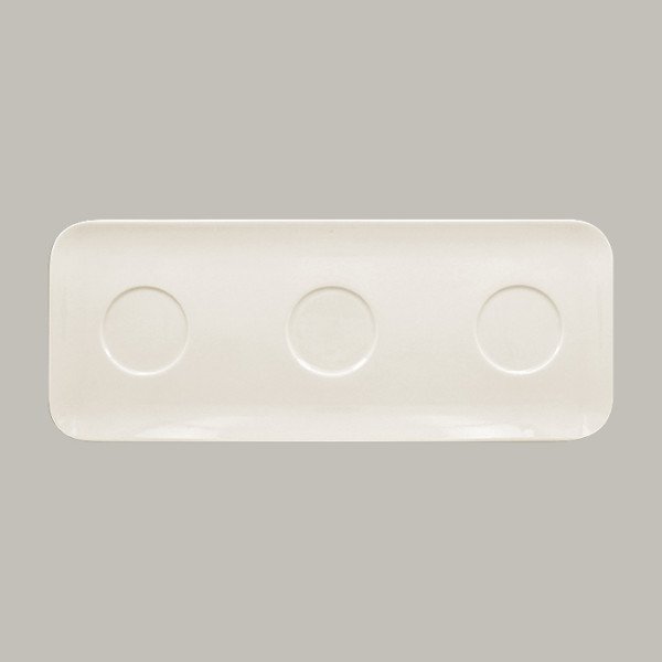 Platte mit Flächen – Elegante, minimalistische Servierplatten aus Porzellan von RAK Porcelain