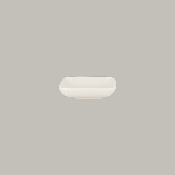 Schale aus Porzellan – quadratisch, elegant und minimalistisch, ideal für Tapas und Beilagen