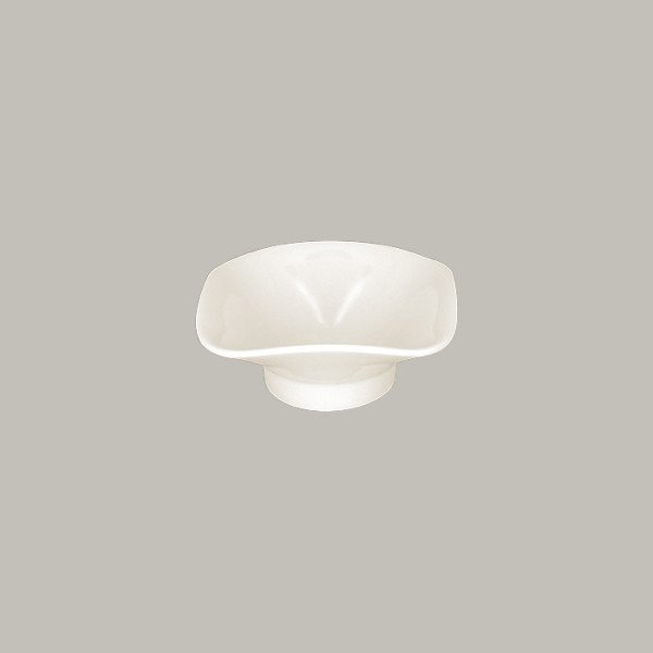 Schälchen erhöht aus Porzellan, 13x13 cm, 20 cl – stilvoll und minimalistisch