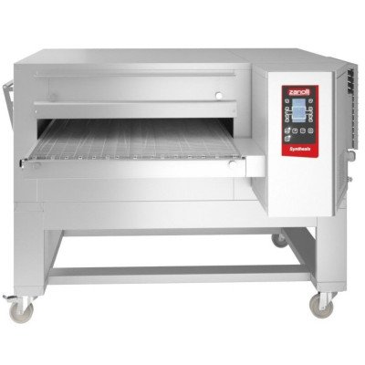 Forno a tunnel elettrico Zanolli - 1400 x 2000mm - Digitale - Larghezza nastro: 650mm - con supporto incluso