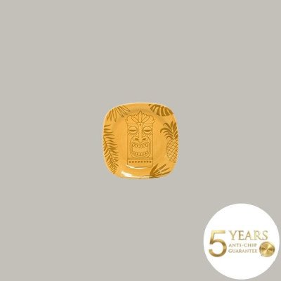 Teller flach mit Rand aus...