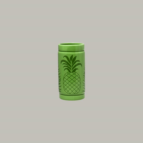 Tiki Becher aus Porzellan in Ethno-Design – 6er Set Aztek Fusion