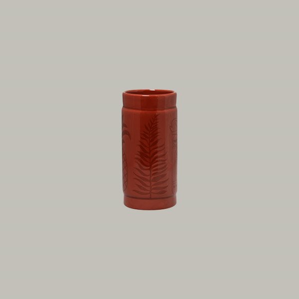 Tiki Becher im Aztek Design – 6er Set Porzellanbecher in Ethno-Mustern