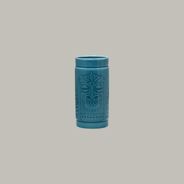Tiki Becher aus Porzellan in Ethno-Design – 6er Set Aztek Fusion