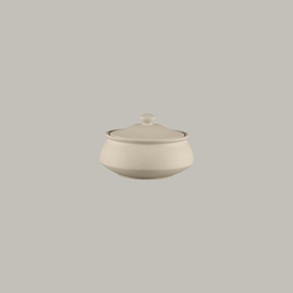 Schale mit Deckel Baantna Argila Ø16,5 cm 85 cl – RAK Porcelain