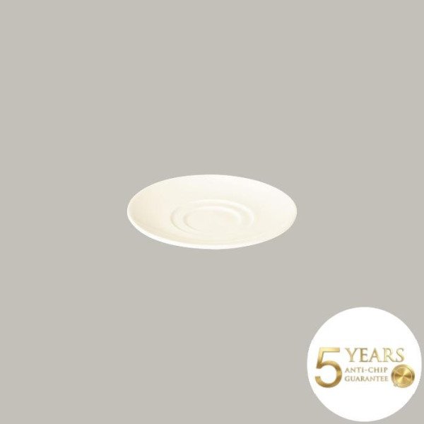 Untertasse aus hochwertigem Porzellan, 12er Set, ideal für Kaffee & Espresso