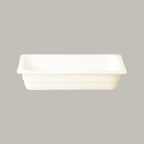 Schale Gastronorm 1/3 aus robustem Porzellan – ideal für Buffet & Gastronomie