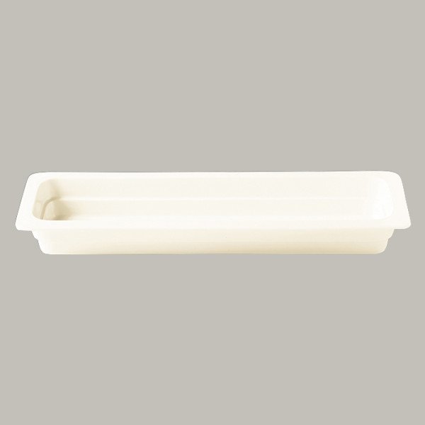 Schale Gastronorm 2/4 aus robustem Porzellan – Buffet GN Serie