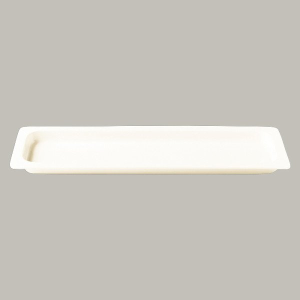 Schale Gastronorm 2/4 aus Porzellan – robustes Design für Buffet & Gastronomie